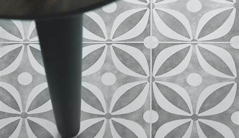 Moroccan Tile Effect Vinyl Flooring Lino Cushioned Sheet Roll Tangier