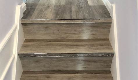 Vinyl Plank Flooring On Stairs Ana White Refinished Diy Projects