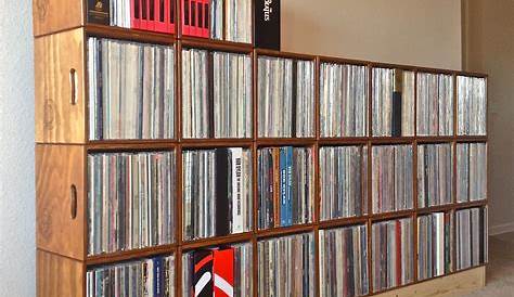 Vinyl Records Shelf Ideas Cool Record Storage