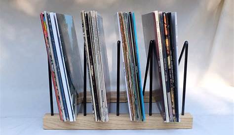 Vinyl Records Storage Rack Shelf Pinterest
