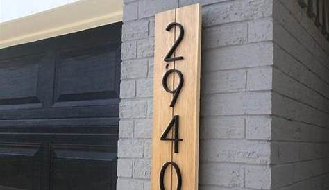 Vinyl Siding House Number Kits How To Hang Plaque On QNEXTA