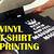 vinyl t shirt printing