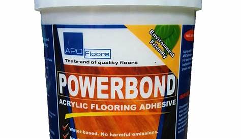 Apo Powerbond Acrylic Flooring Adhesive For Vinyl Tiles