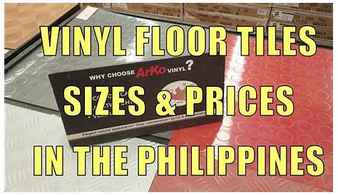 Vinyl Floor Tiles, Sizes & Prices In The Philippines