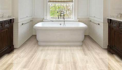 Classic Master Bath Vinyl plank flooring bathroom