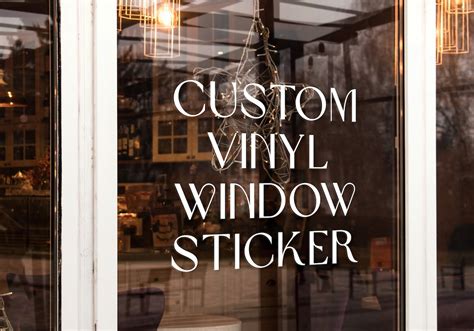 Vinyl Decals On Windows