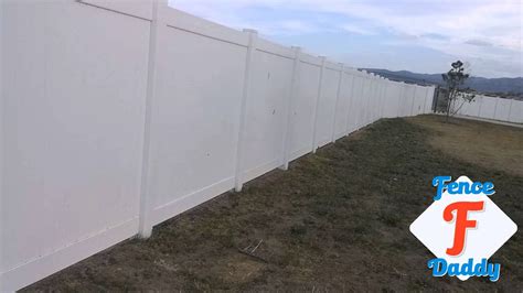 vinyl fence damage examples