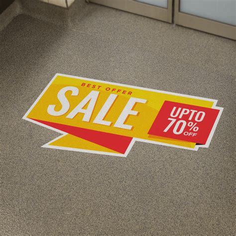 Unlock the Power of Branding with Eye-Catching Vinyl Floor Graphics