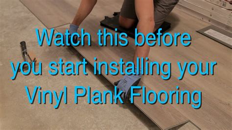 vinyl flooring installation steps