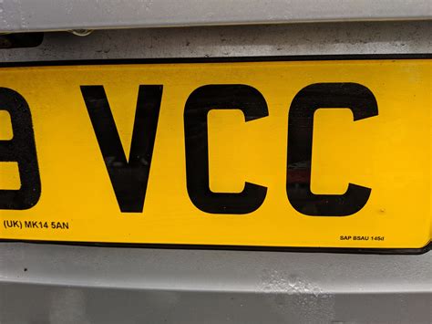 vinyl license plate uk