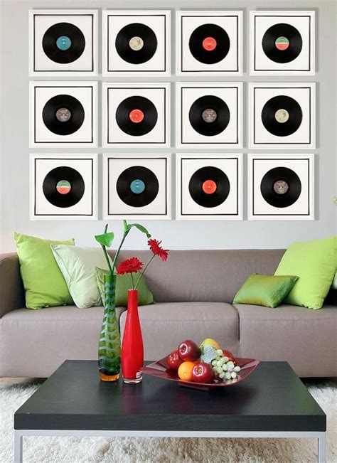 vinyl record cover wall art