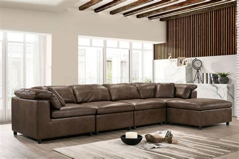 Vinyl Sectional Sofa
