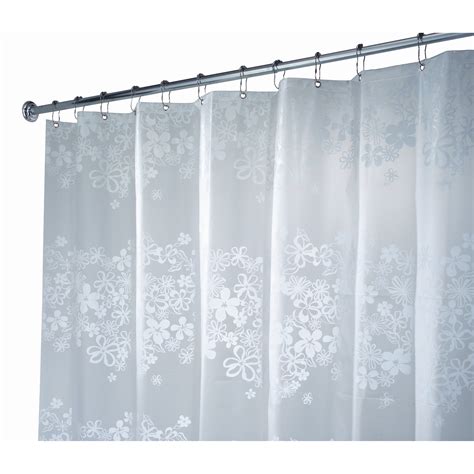 Essential Home Shower Curtain Geneva Lace Vinyl