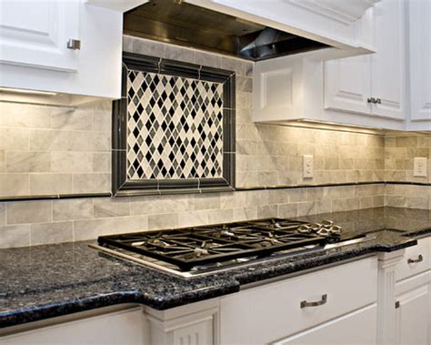 Vinyl Tile Backsplash