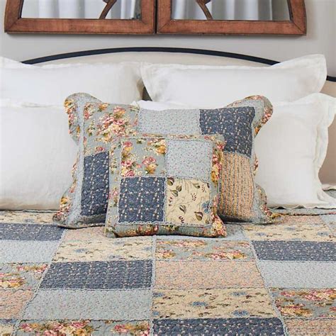 Viola Patchwork Quilt Sham