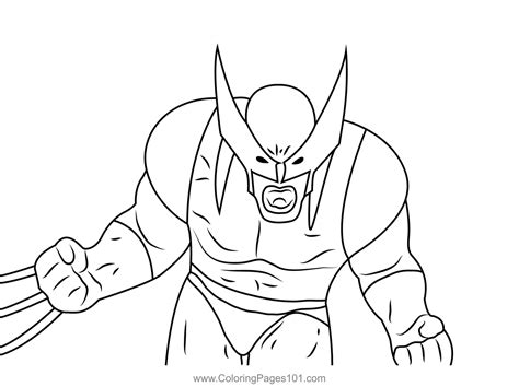 Violent Comic Coloring Pages