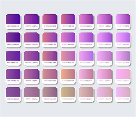 violet gradient hex code