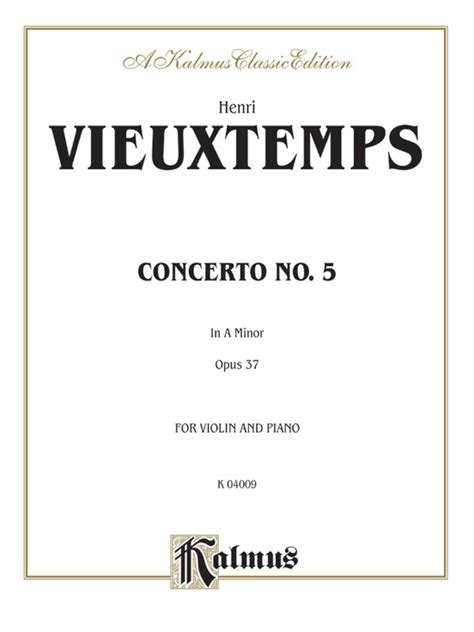 Violin Concerto Vieuxtemps