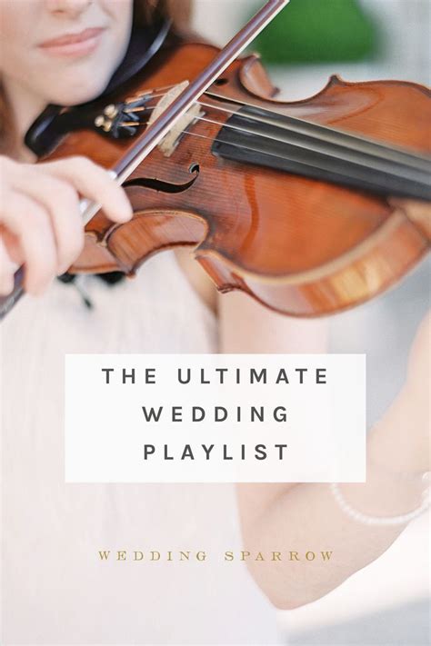 Violin Instrumental Wedding Songs