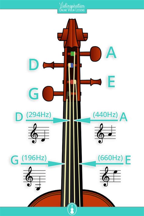 Violin String Notes Tuning