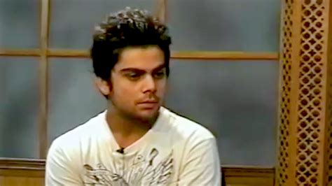 virat kohli age 2007 interview