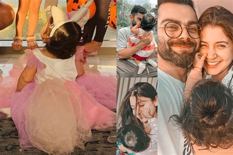 virat kohli daughter birthday photos