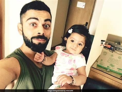 virat kohli daughter face rev