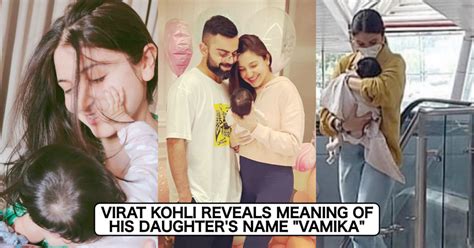 virat kohli daughter name meaning in k