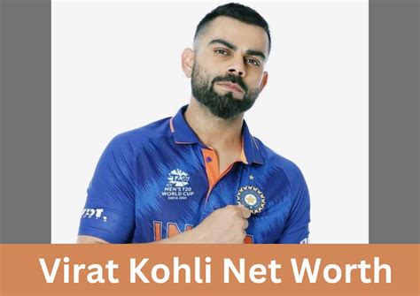 virat kohli net worth 2011