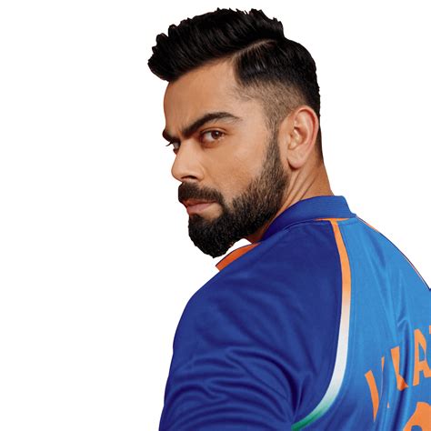 virat kohli side face