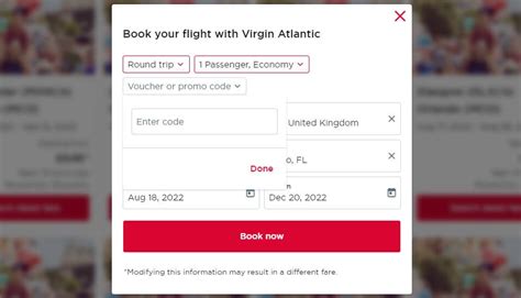 Virgin Atlantic Reservation Code