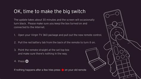 Virgin Box Blank Screen