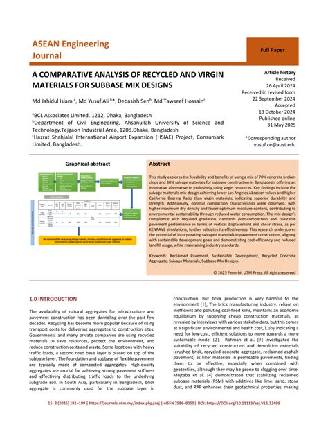 Virgin Materials Examples