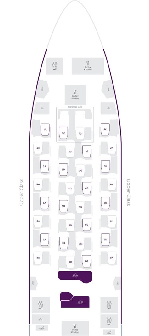 Virgin Upper Class Seat Layout