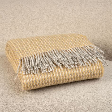 Virgin Wool Blanket Throw