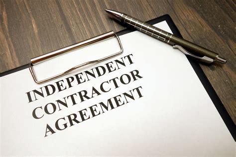 Deck Builder Contractor Agreement SelfEmployed Builder Agreement