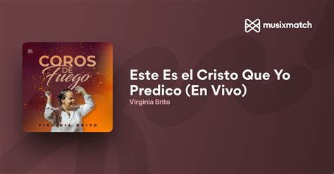 Este Es el Cristo Que Yo Predico YouTube