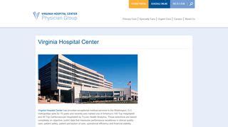 virginia hospital center patient portal login