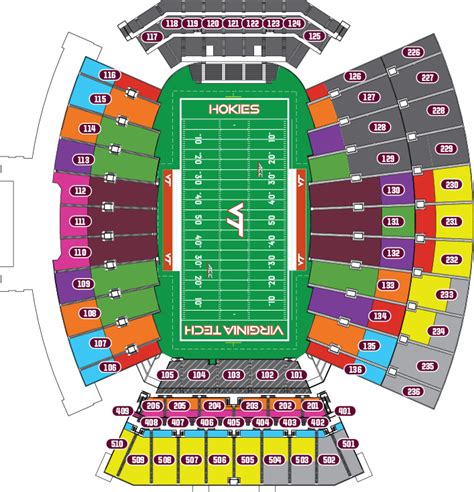 virginia tech stadium capacity