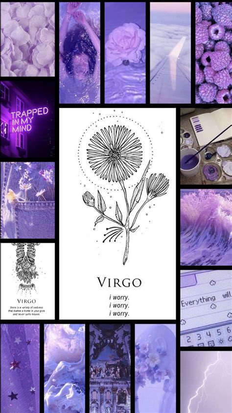 Virgo Wallpaper Collage