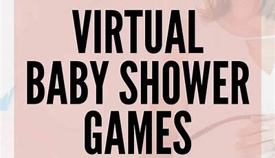 Virtual Baby Shower Games Zoom