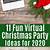 virtual christmas party ideas uk free