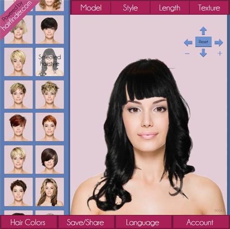 Free virtual hair makeover app Upload your photo and try different