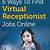 virtual receptionist jobs