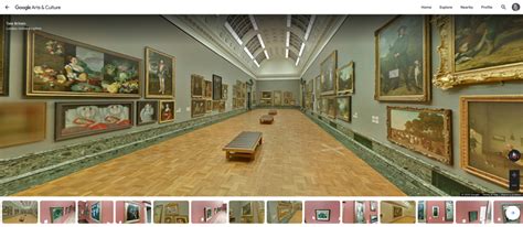 virtual galleries and museums