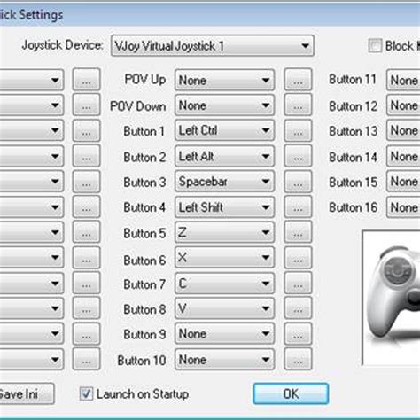Virtual Joystick Linux