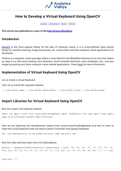 Virtual Keyboard Definition In Simple Words