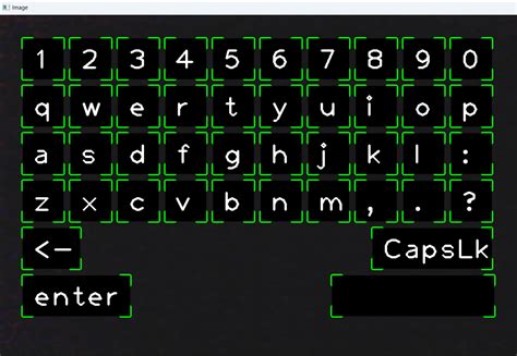 Virtual Keyboard Hand Detection