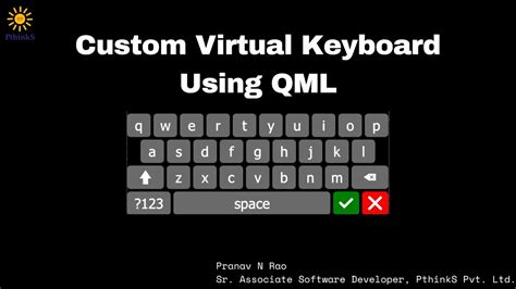 Virtual Keyboard Qml Example