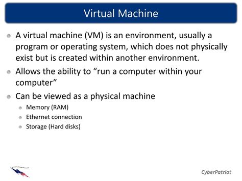 virtual machine meaning